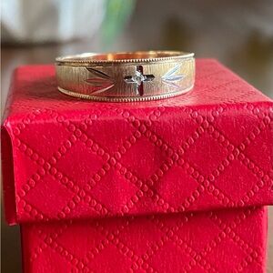 10K DIAMOND MEN’S WEDDING BAND